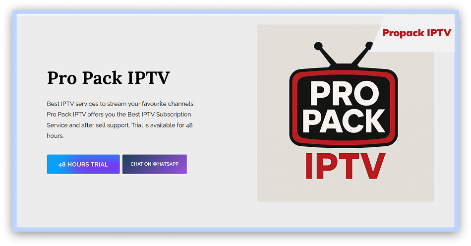 Propack IPTV