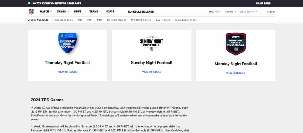 How to use the catch-up option for NFL games
