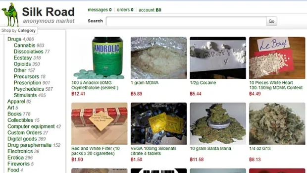 The Silk Road marketplace